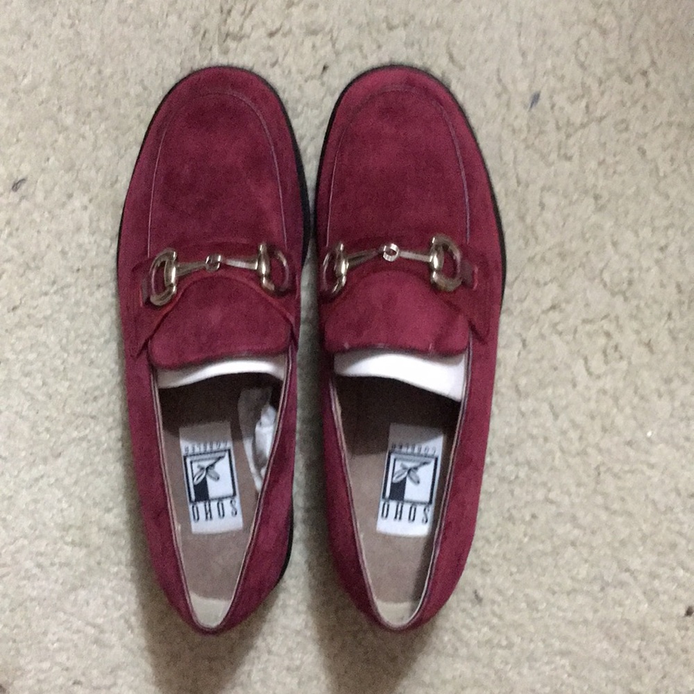Brand New burgundy shoes